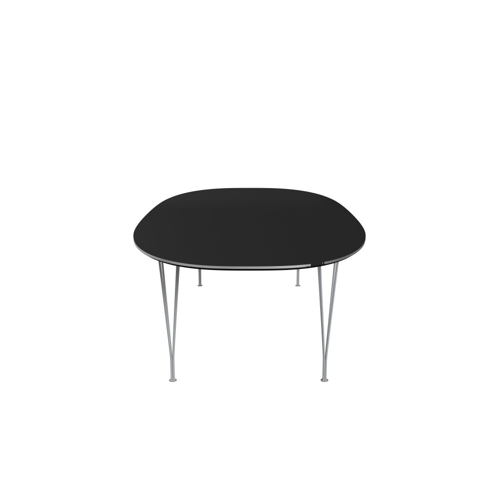 Fritz Hansen Superellipse Dining Table Silvergrey/Black Fenix Laminates, 300x130 Cm