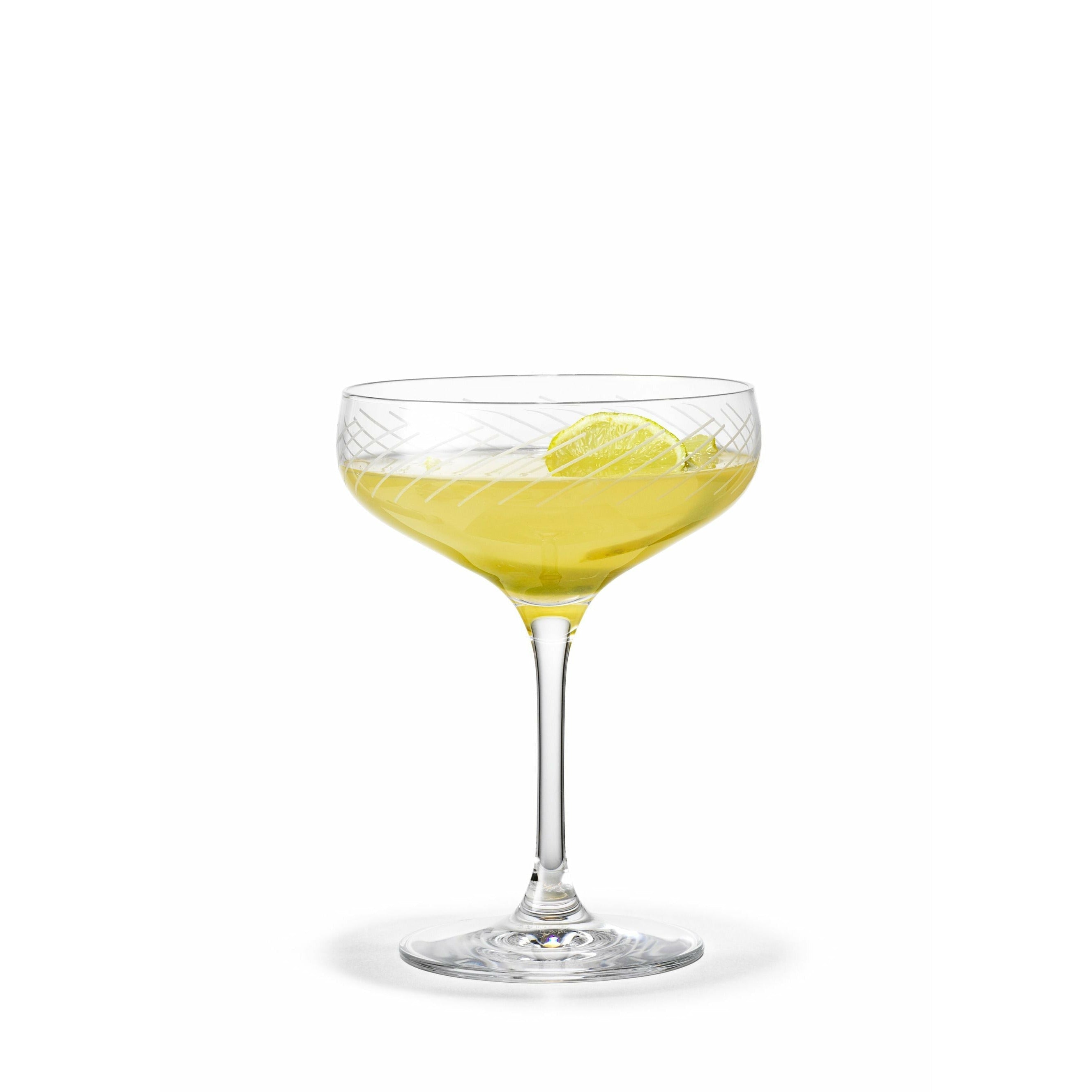 Holmegaard Cabernet Lines Cocktailglas 29 Cl Klar, 2 Stück.