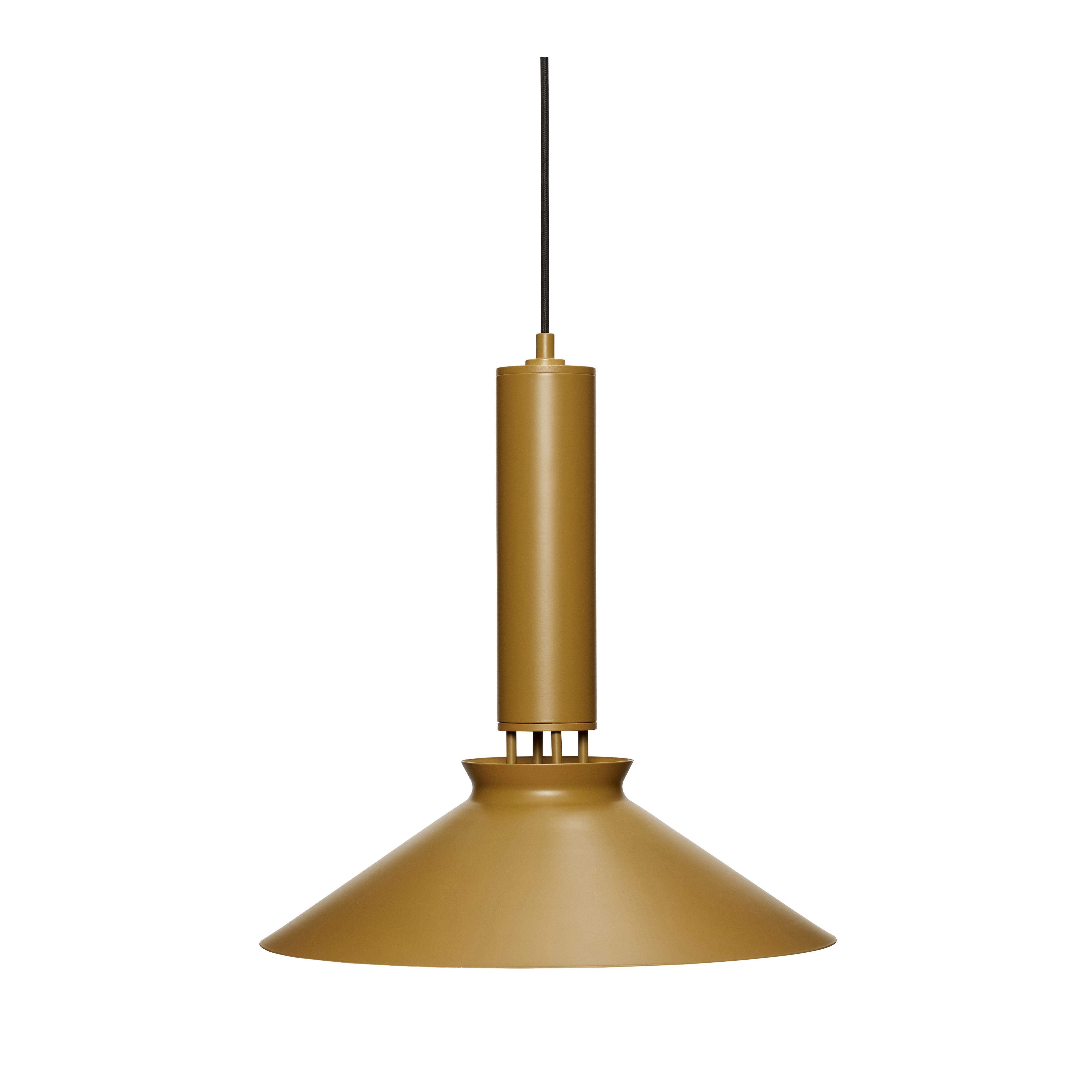 Hübsch Coney Lamp Metal, braun