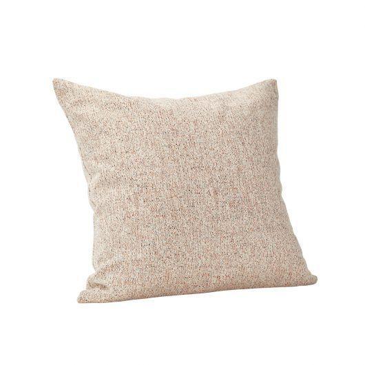 Hübsch Speckle Cushion M Füllung Polyester Weiß/Orange