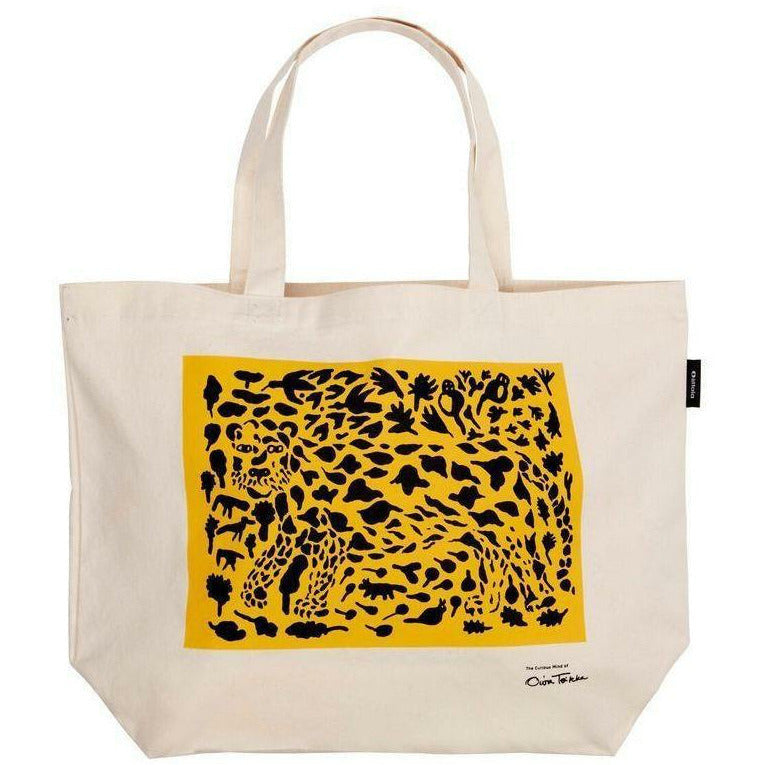 Iittala Oiva Toikka Linen Bag Cheetah, 50x38cm