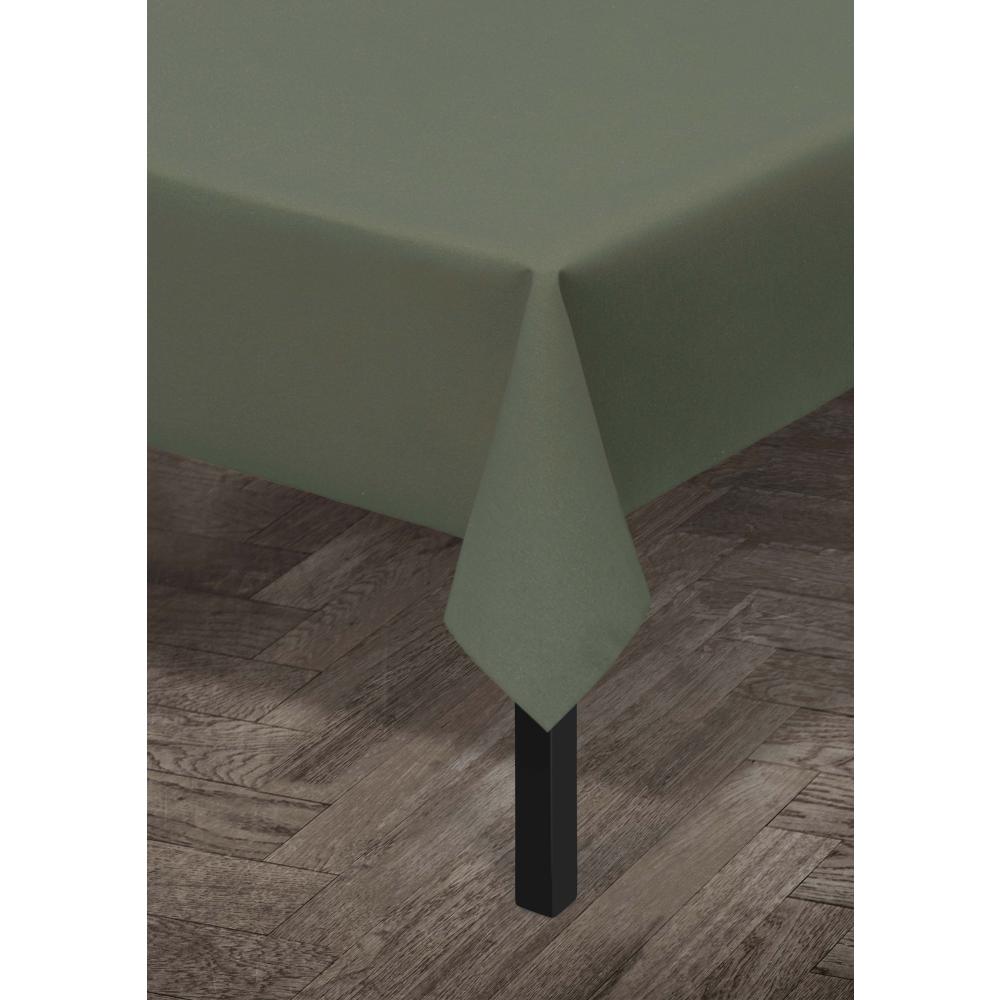 Juna Basic Acrylic Tablecloth Dark Green, 140 Cm