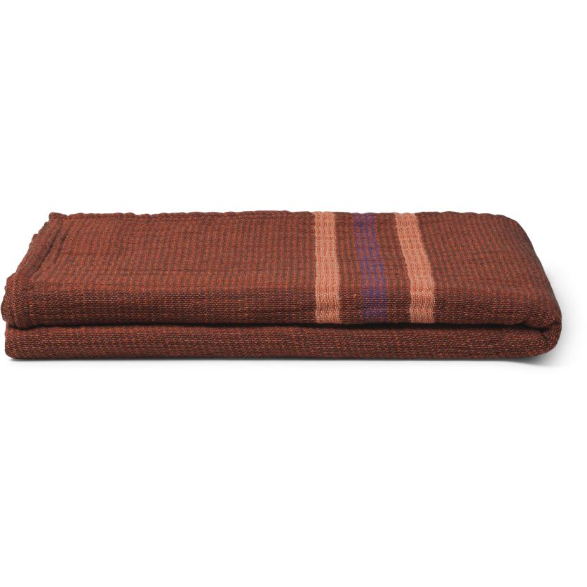 Juna Comfort Blanket Chocolate, 130x190 Cm