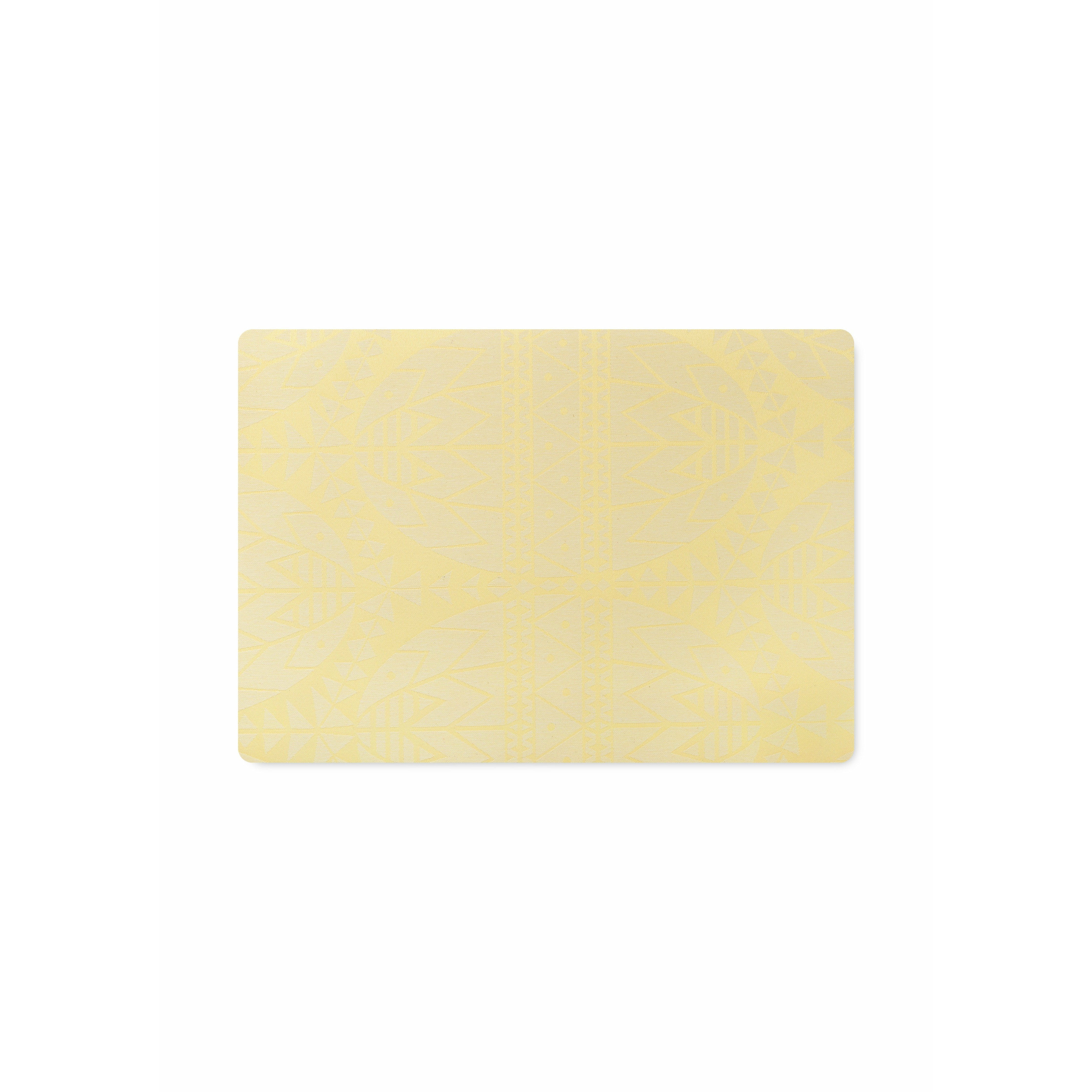 Juna Paas placemat 43x30 cm, geel