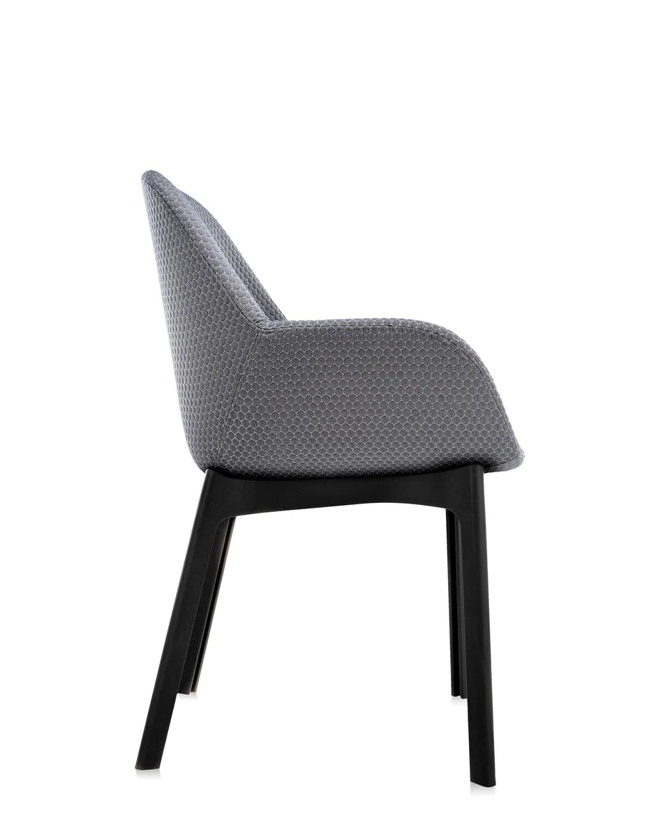 Kartell -Klatschen -Sessel, Schwarz/Graphit