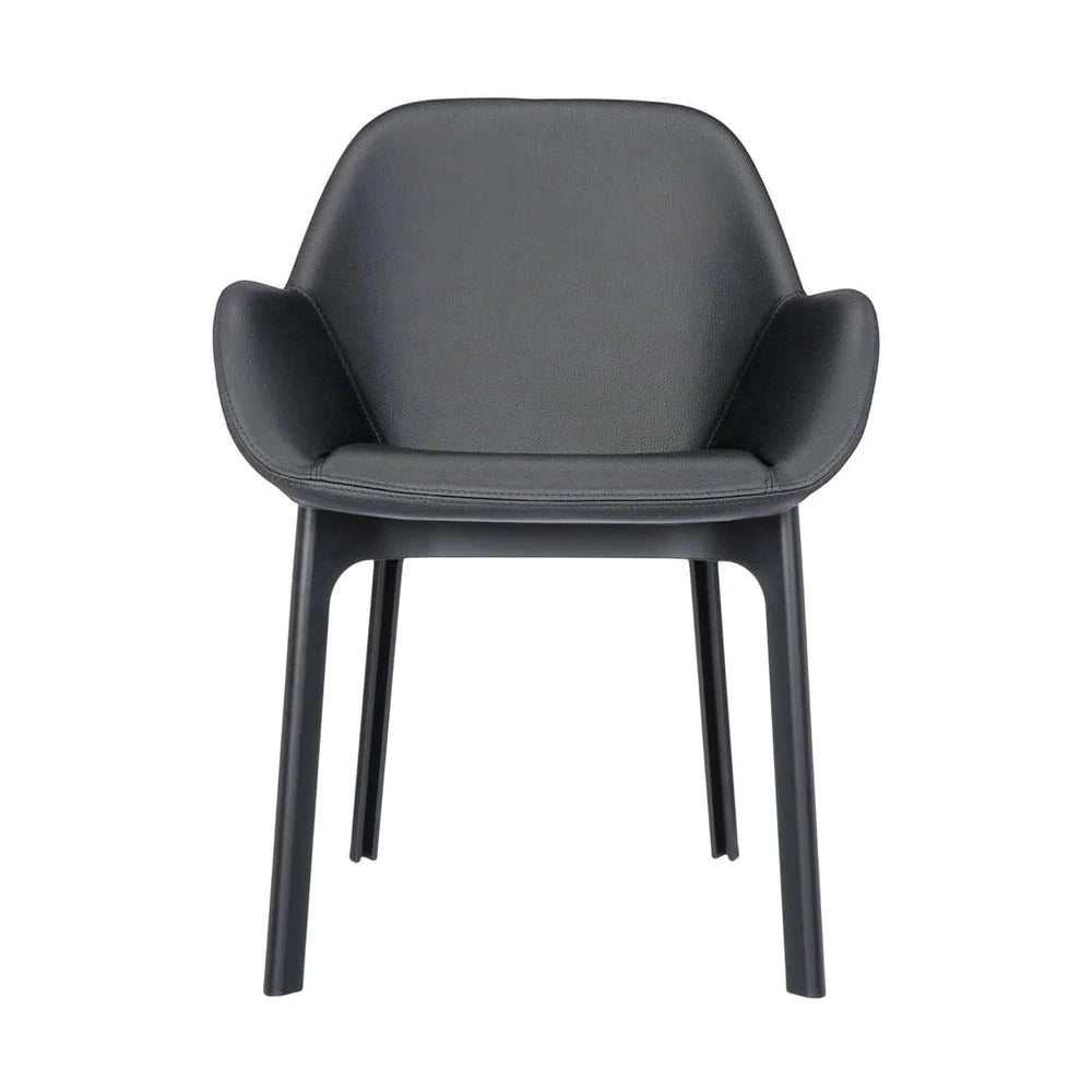 Kartell Klatschen PVC -Sessel, schwarz/dunkelgrau