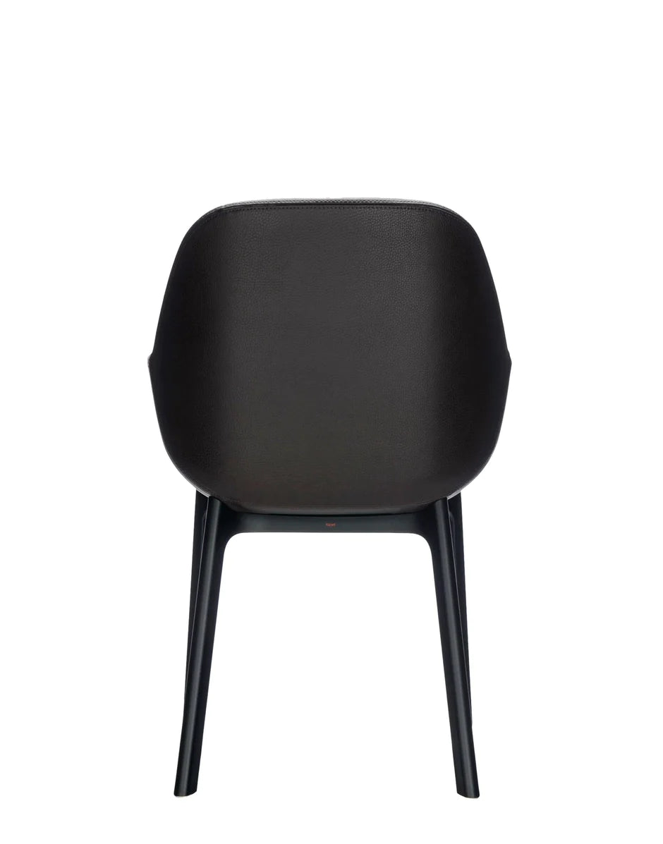 Kartell Klatschen PVC -Sessel, Schwarz/Ziegelrot rot