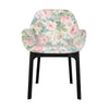 Kartell Klatschblumen Sessel, Schwarz/Chelsea