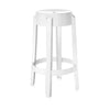 Kartell Charles Ghost Stool 65 cm, weiß