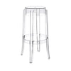 Kartell Charles Ghost Stool 75 cm, Kristall