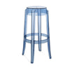 Kartell Charles Ghost Stool 75 cm, Staub