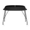 Kartell Earl of Wood Desk, Schwarz