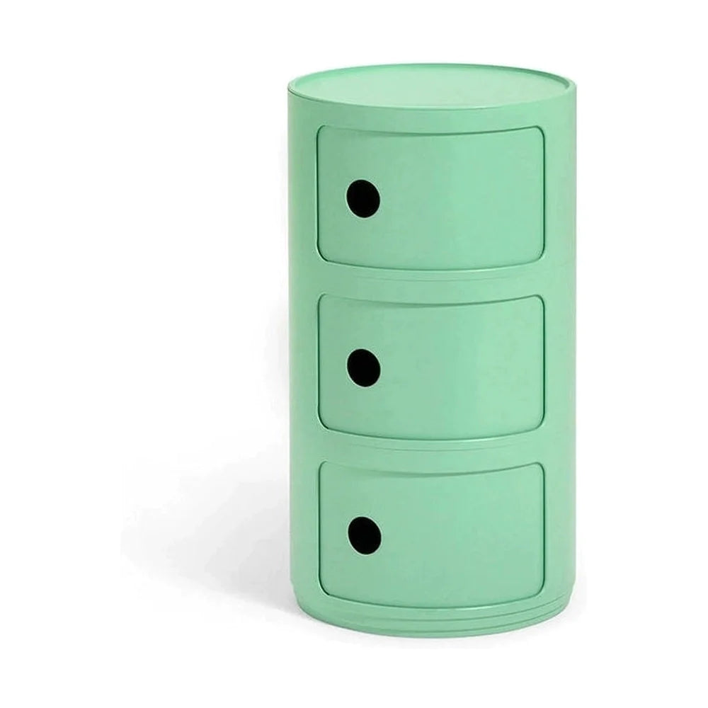 Kartell Componibili Bio Container 3 Elements, Green