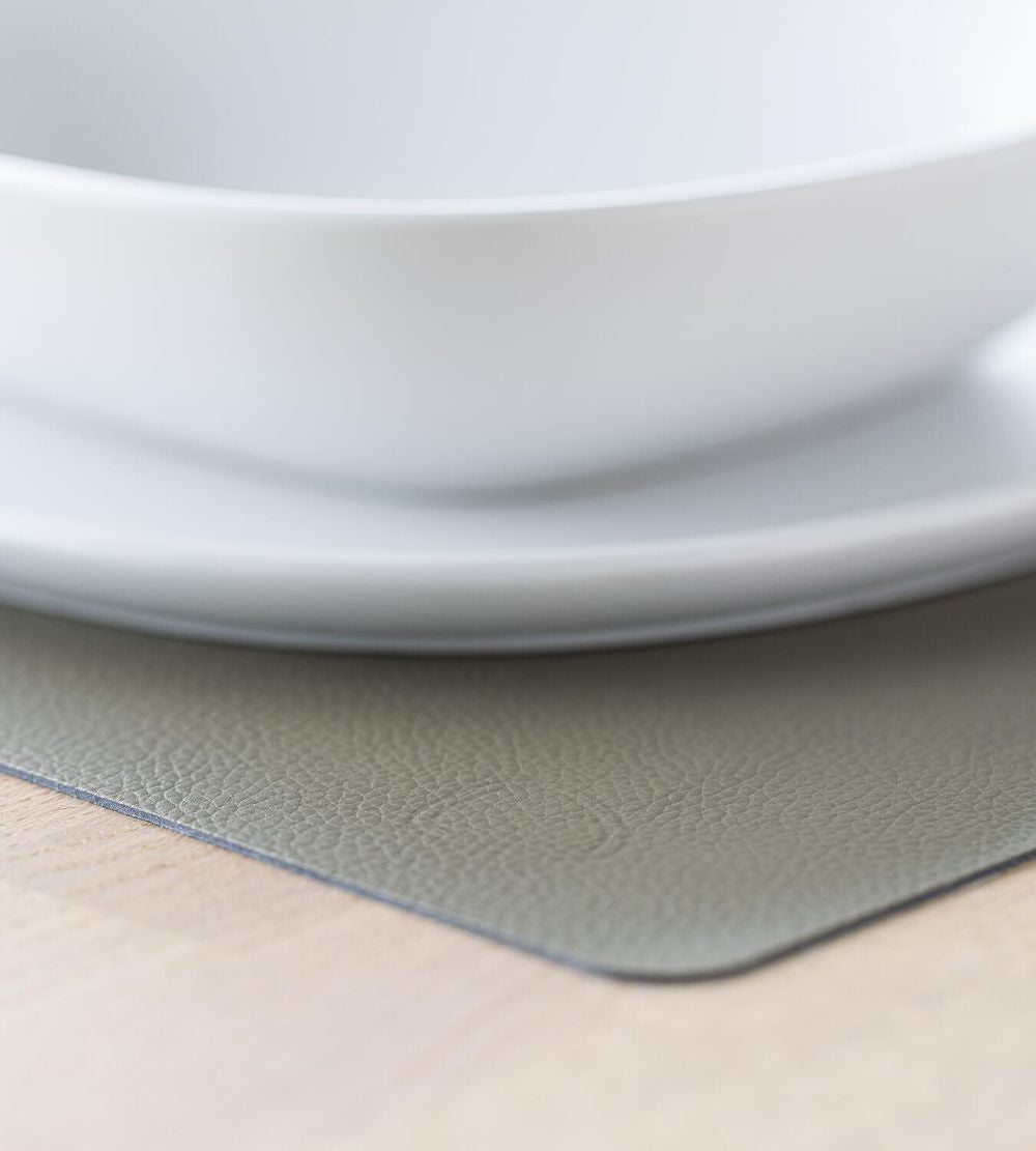 Lind Dna Vierkante placemat serene lederen M, mo s