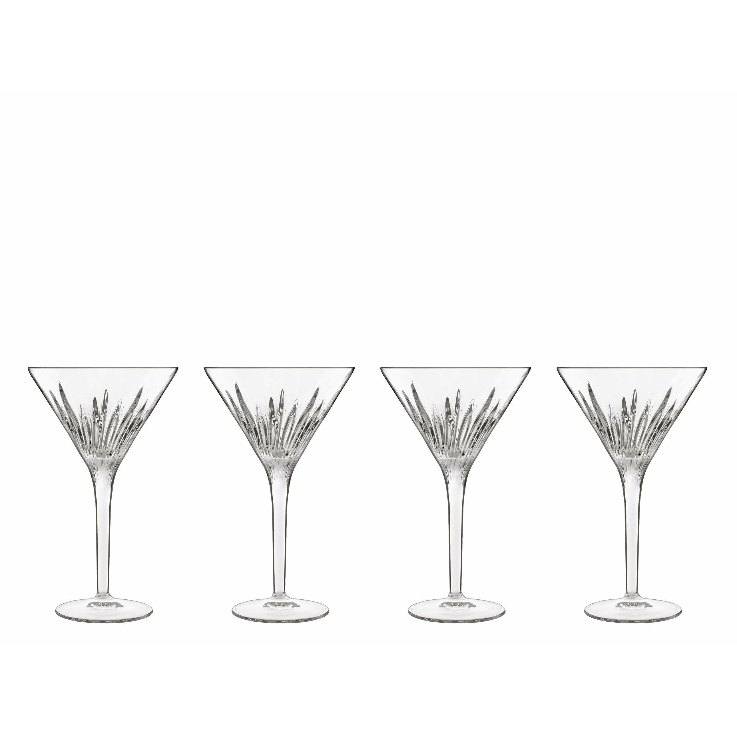 Luigi Bormioli Mixology Martiniglas, Set Of 4