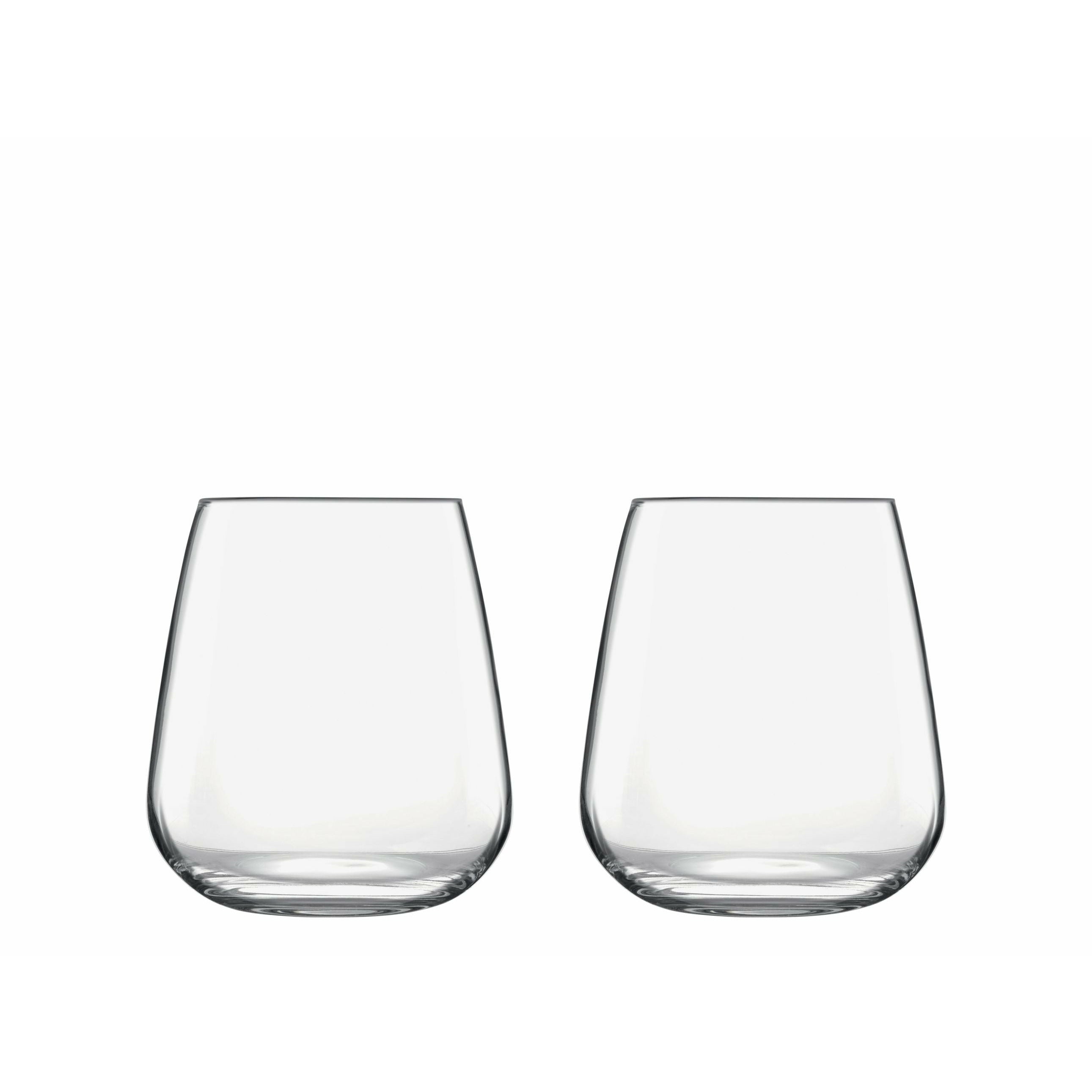 Luigi Bormioli Talismano Wasserglas, 2 Stück