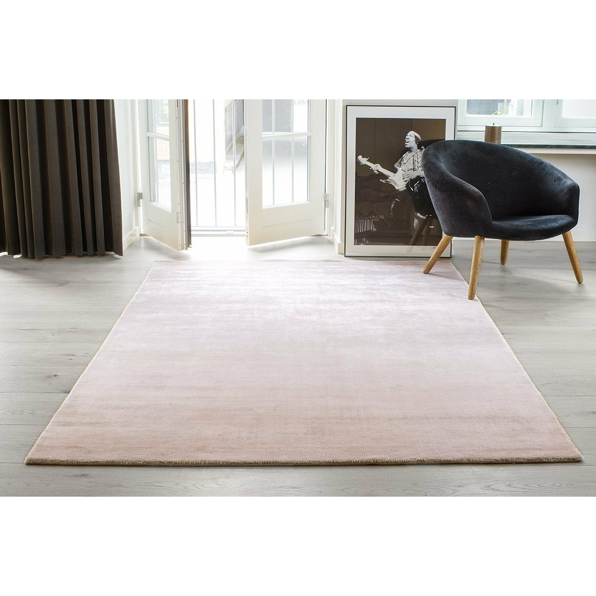 Massimo Bamboe tapijt rozenstof, 200x300 cm