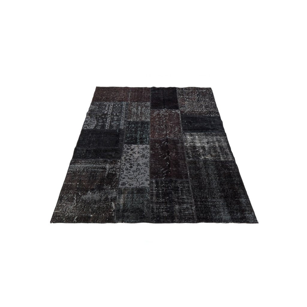 Massimo Vintage tapijt zwart, 140x200 cm