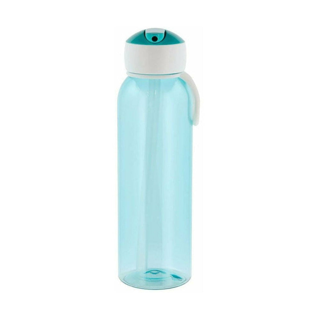 Mepal Flip Up Campus Wasserflasche 0,5 L, Blau / Türkis