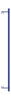Moebe Spling -systeem/muurplanken Kledingstaaf 85 cm, diepblauw