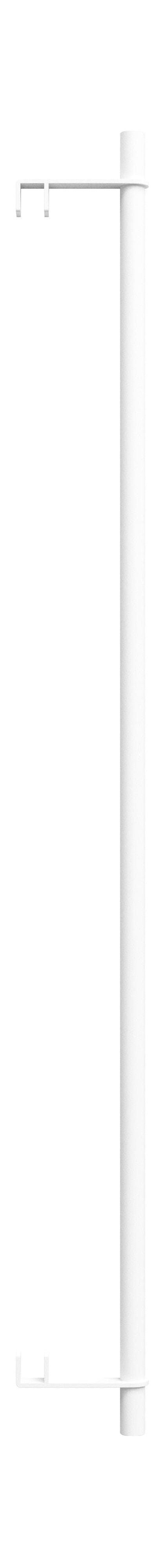 Moebe Rekken systeem/muurplanken kledingbar 85 cm, wit