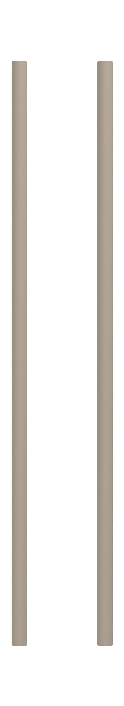 Moebe Splingsysteem/muurplanken been 65 cm, warm grijs