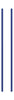 Moebe Spling -systeem/muurplanken been 85 cm diepblauw, set van 2
