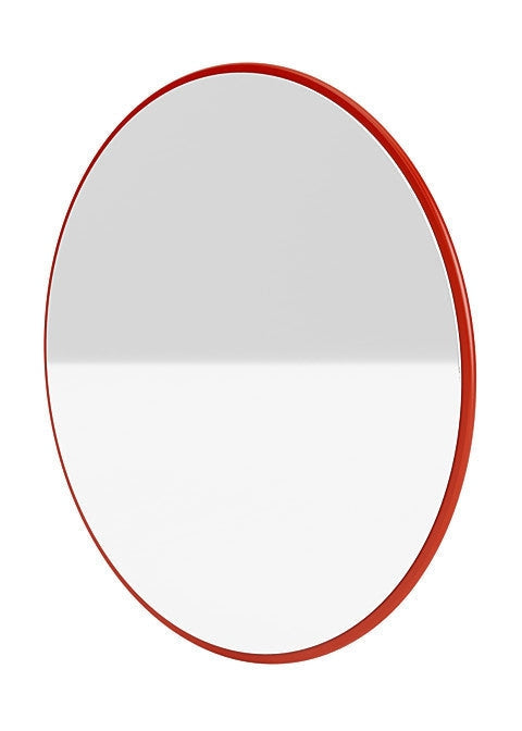 Montana Colour Frame Mirror, Rosehip Red