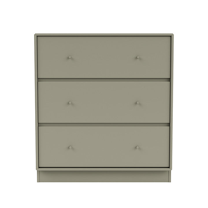 Montana Carry Dresser With 7 Cm Plinth, Fennel Green