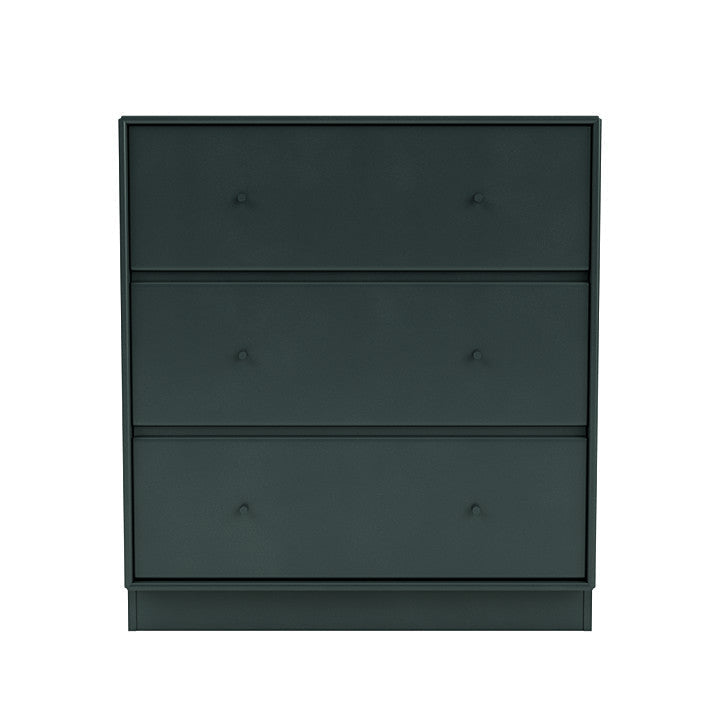 Montana Carry Dresser With 7 Cm Plinth, Black Jade