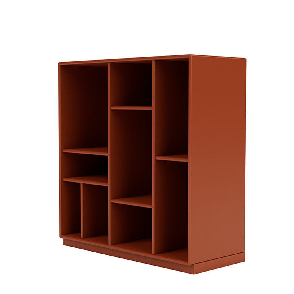 Montana Compile Decorative Shelf With 3 Cm Plinth, Hokkaido Brown