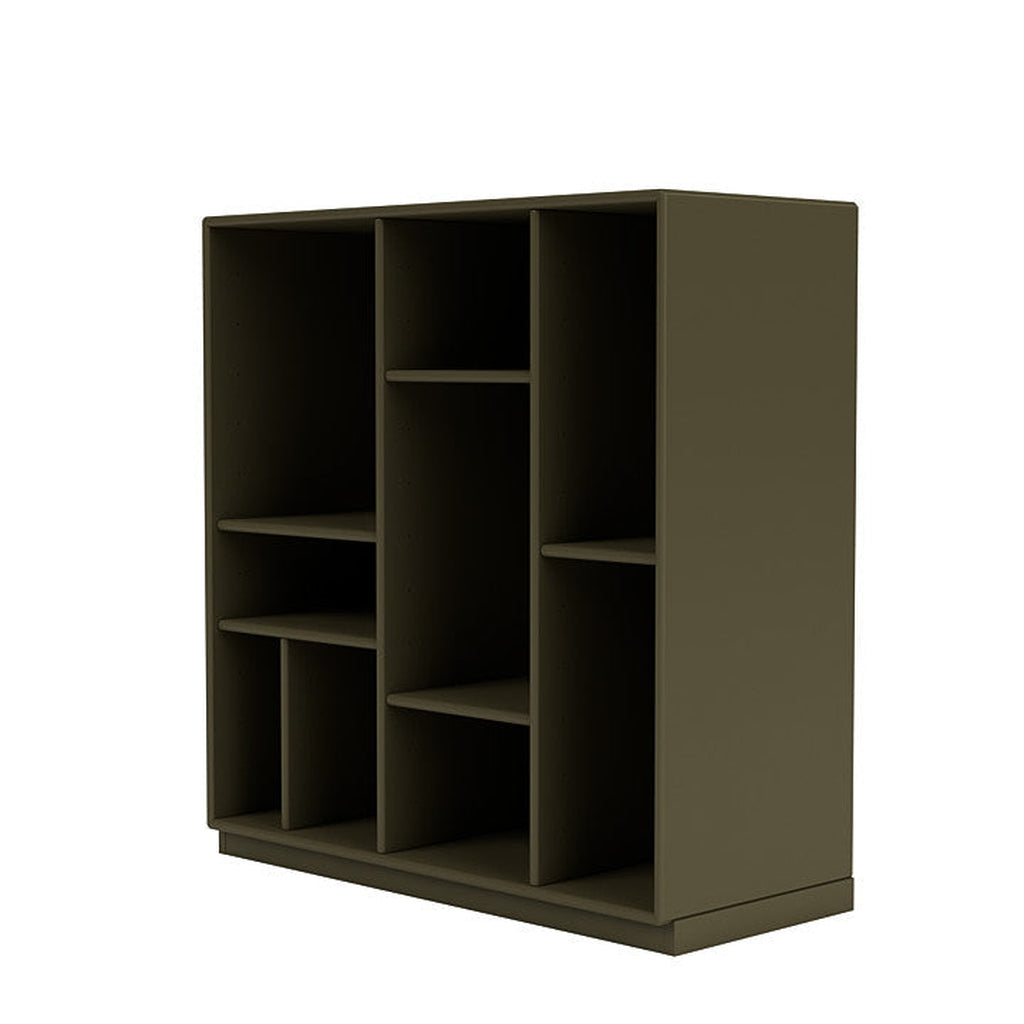 Montana Compile Decorative Shelf With 3 Cm Plinth, Oregano Green