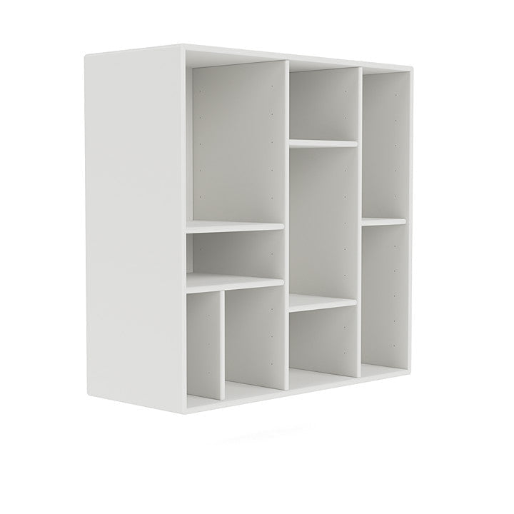 Montana Compile Decorative Shelf With Suspension Rail, White