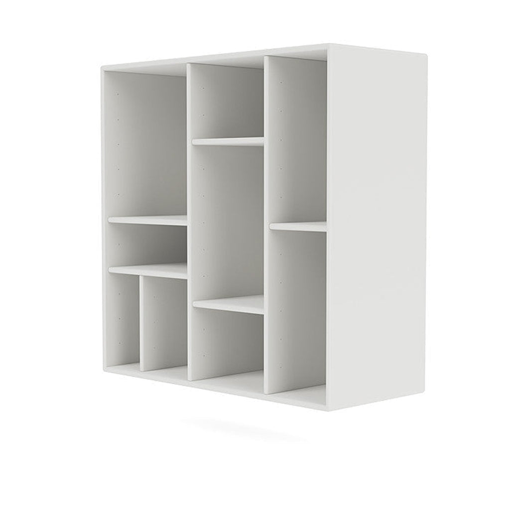 Montana Compile Decorative Shelf With Suspension Rail, White
