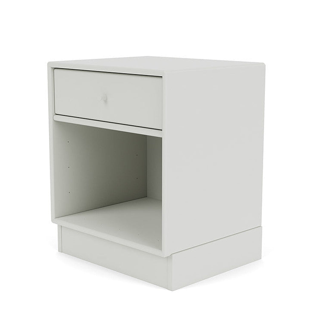 Montana Dream Nightstand With 7 Cm Plinth, Nordic White