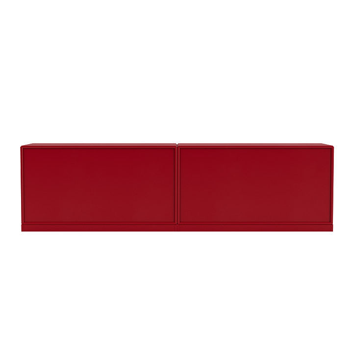 Montana Line Sideboard mit 3 cm Sockel, Rote -Bete -Rot
