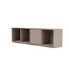 Montana Line Sideboard mit 3 cm Sockel, Pilzbraun