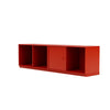 Montana Line Sideboard mit 3 cm Sockel, Hagebutte rot