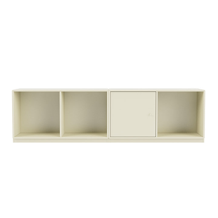 Montana Line Sideboard mit 3 cm Sockel, Vanilleweiß