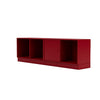 Montana Line Sideboard mit 7 cm Sockel, Rote Beete rot