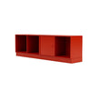 Montana Line Sideboard mit 7 cm Sockel, Hagebutte rot