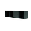 Montana Line Dressoir met ophangrail, zwarte jade