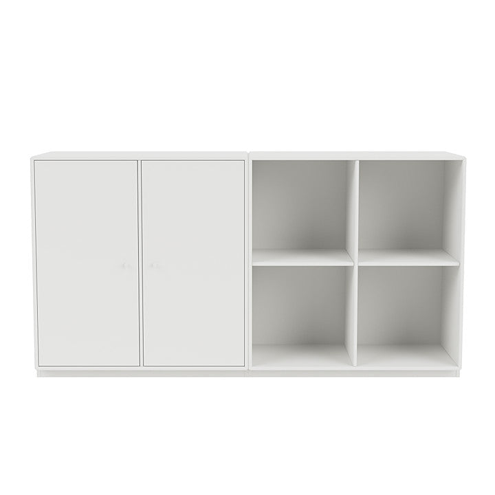 Montana Pair Classic Sideboard With 3 Cm Plinth, White