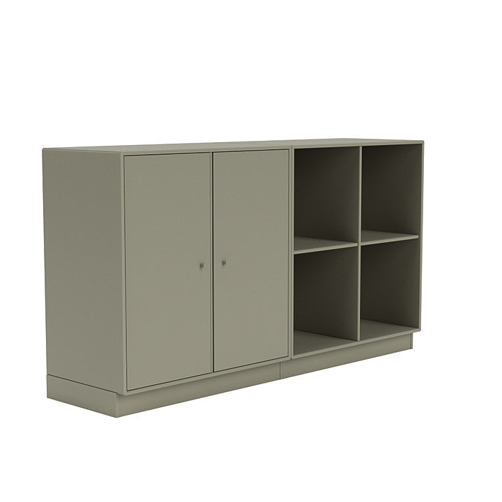 Montana paar klassiek dressoir met 7 cm plint, venkelgroen