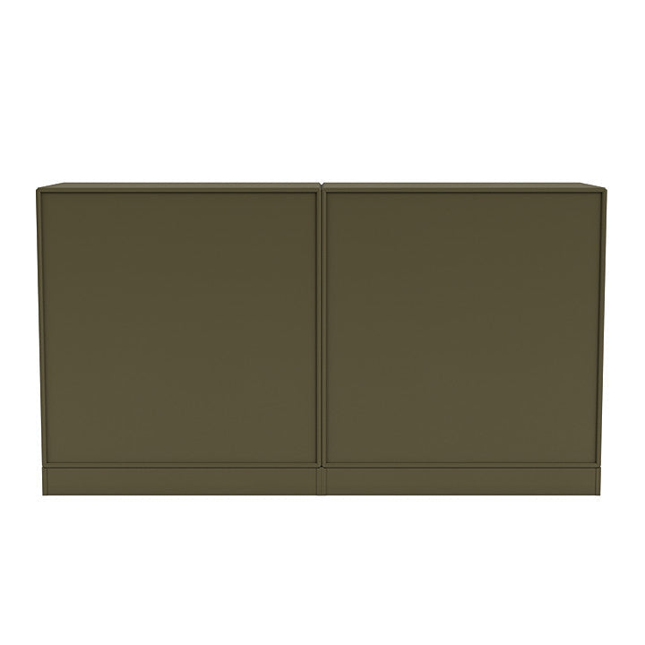 Montana paar klassiek dressoir met 7 cm plint, oregano green