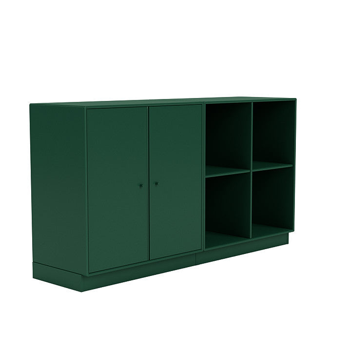 Montana paar klassiek dressoir met 7 cm plint, Pine Green