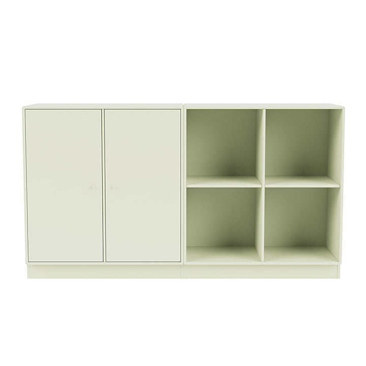 Montana paar klassiek dressoir met 7 cm plint, Pomelo Green