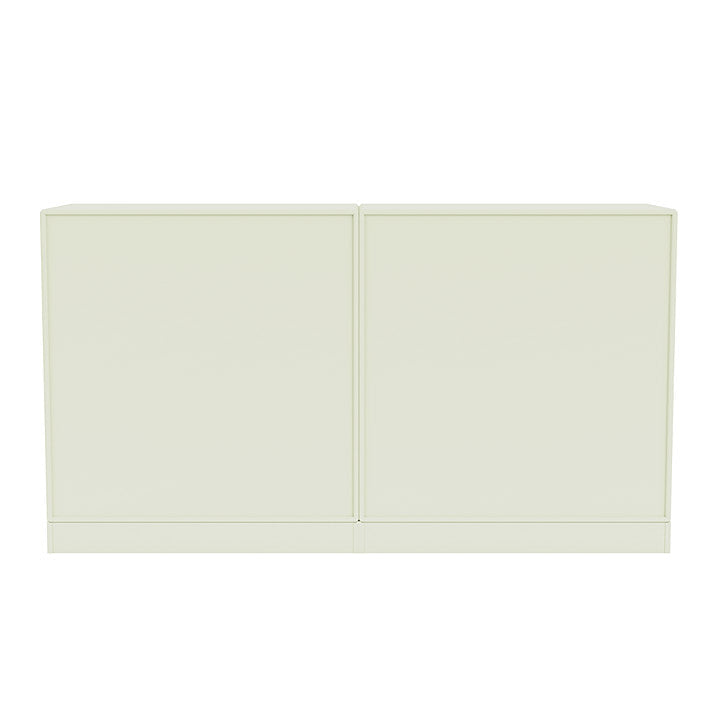 Montana paar klassiek dressoir met 7 cm plint, Pomelo Green