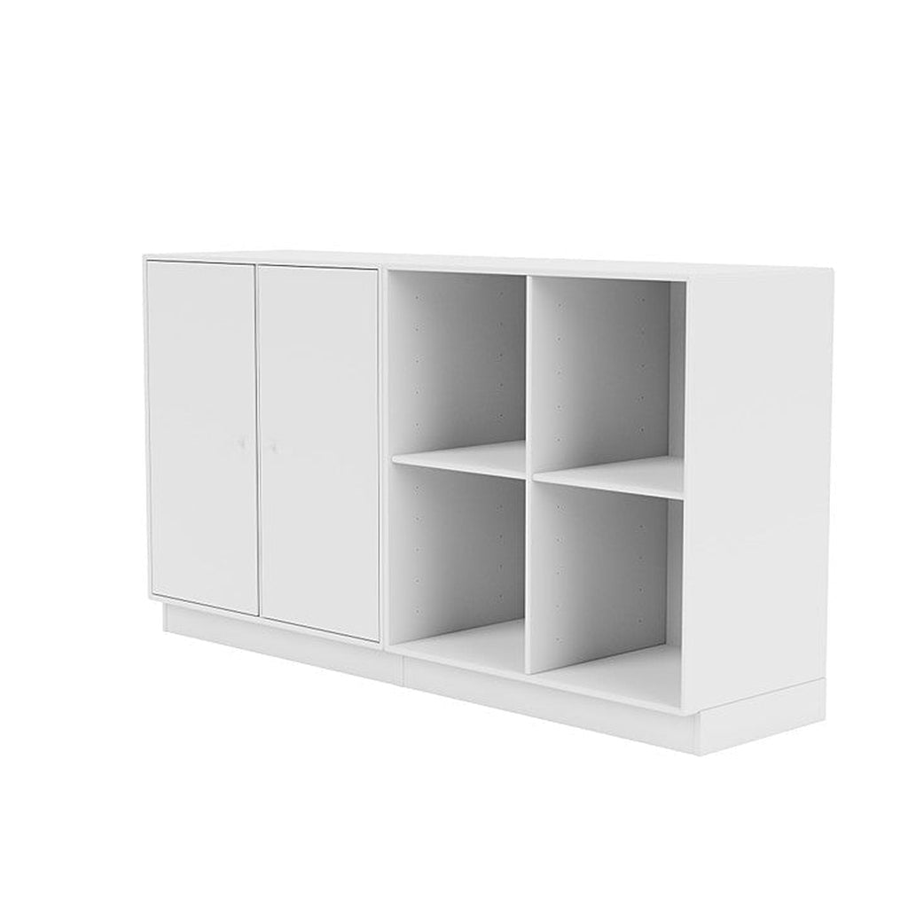 Montana paar klassiek dressoir met 7 cm plint, sneeuwwit