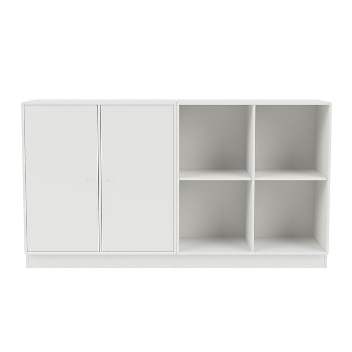 Montana paar klassiek dressoir met 7 cm plint, wit